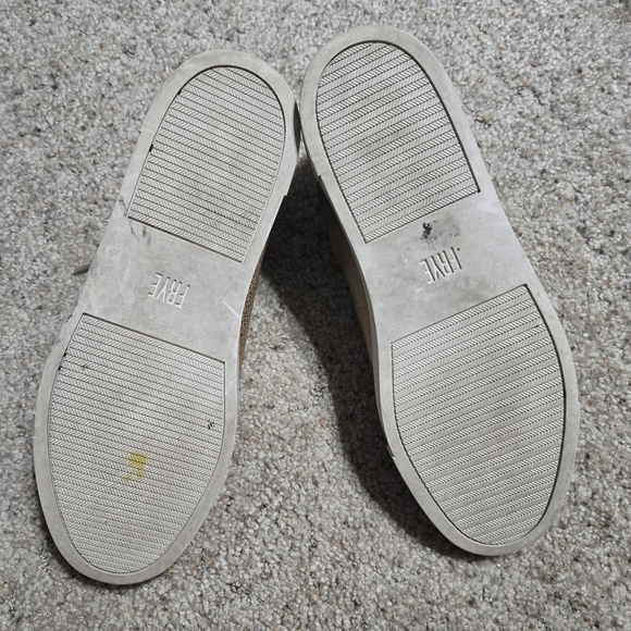 Frye Low Lace Sneakers Metallic - Picture 4 of 6